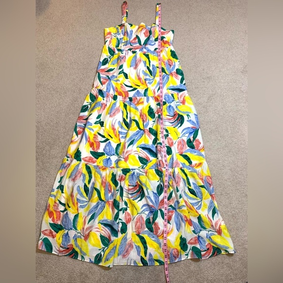 Skies Are Blue Floral Maxi Dress Women Medium NWOT - Picture 5 of 9